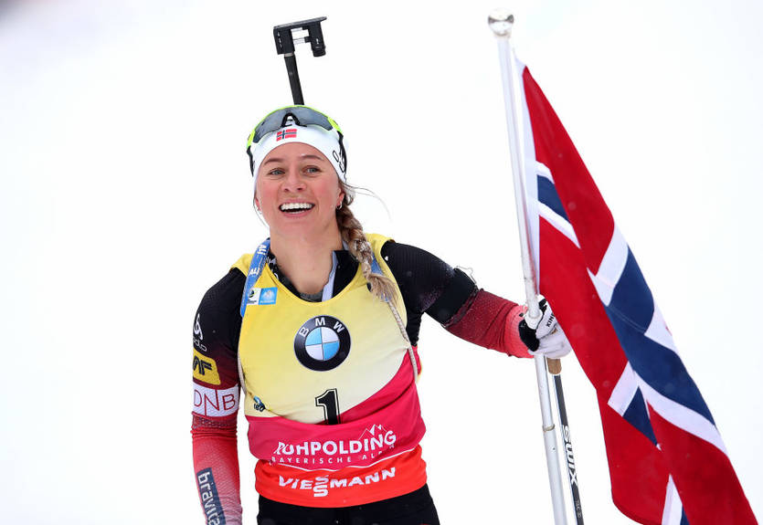 Биатлон: Норвежки заняли весь подиум, четыре украинки квалифицировались в пасьют Биатлон: Норвежки заняли весь подиум, четыре украинки квалифицировались в пасьют