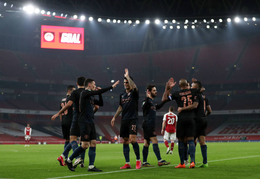 Арсенал - Манчестер Сити 1:4 видео голов и обзор матча