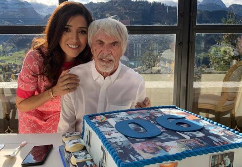 Экклстоун впервые показал фото своего пятимесячного сына