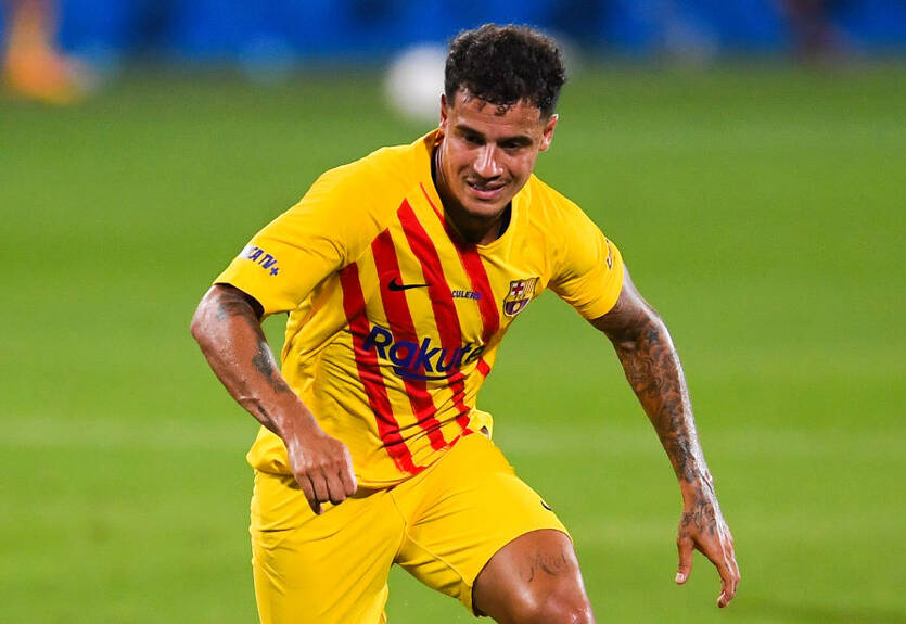 Коутиньо получил травму в матче с Эйбаром Коутиньо получил травму в матче с Эйбаром