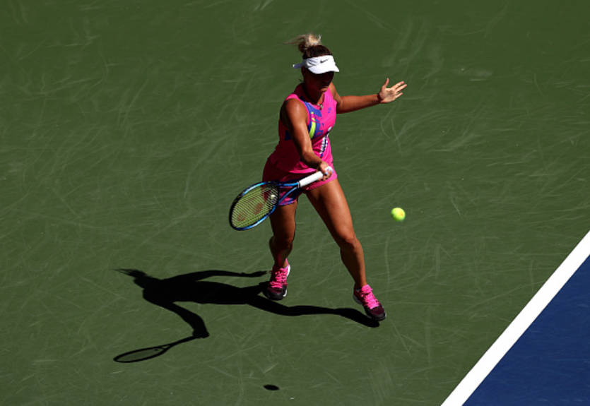 Костюк потренировалась с победительницей US Open-2019 Костюк потренировалась с победительницей US Open-2019