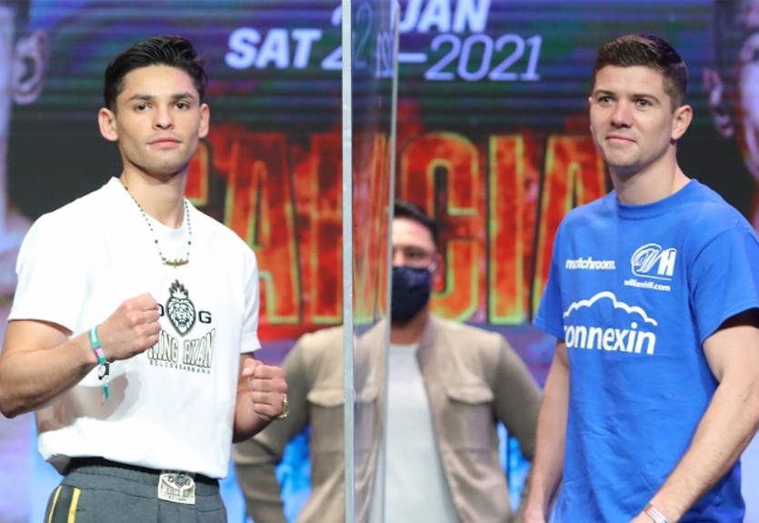 Гарсия и Кэмпбелл провели дуэль взглядов