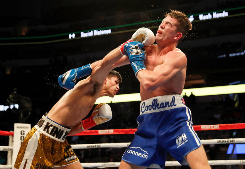 Райан Гарсиа − Кэмпбелл: статистика ударов