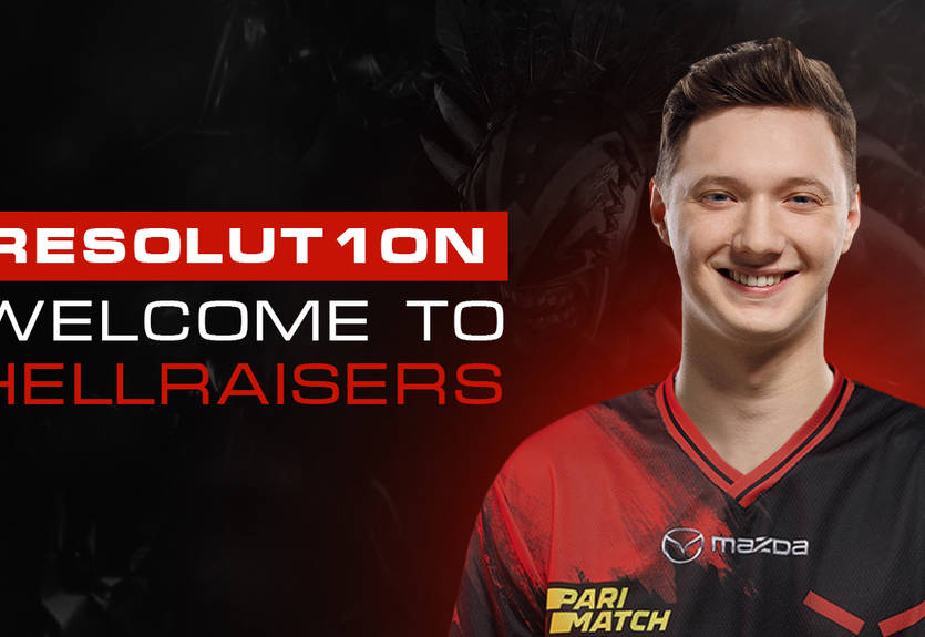 Известный украинский игрок Resolut1on перешел в HellRaisers