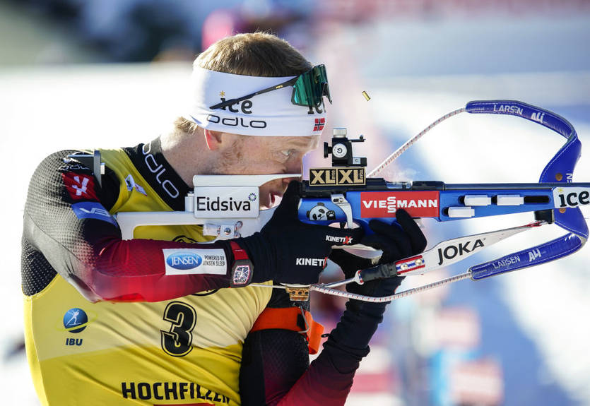 Биатлон: Норвежцы заняли весь подиум, Прима - лучший из украинцев в спринте в Оберхофе
