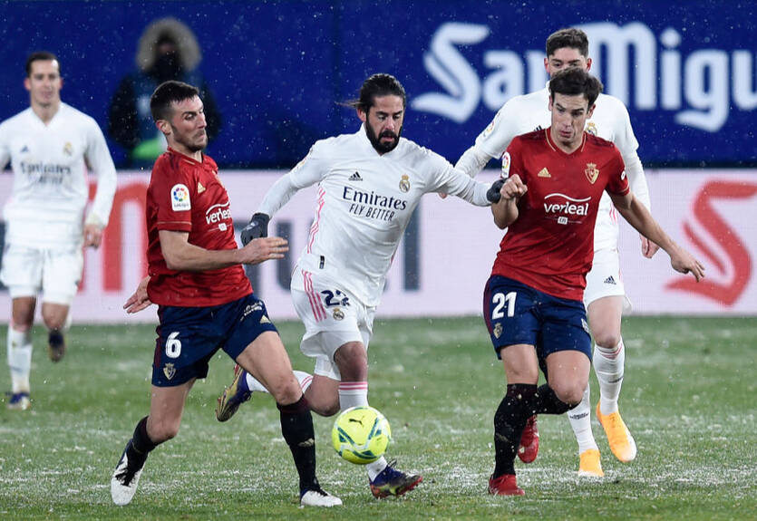 Реал неожиданно сыграл вничью с аутсайдером Ла Лиги