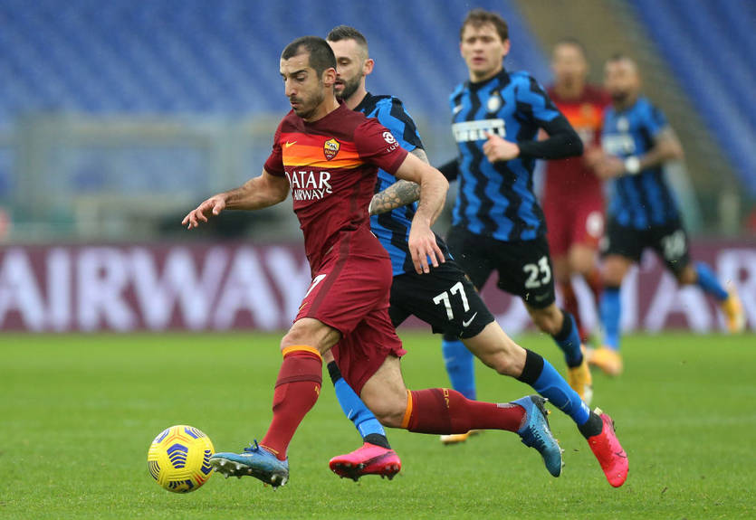 Рома и Интер поделили очки в матче Серии А