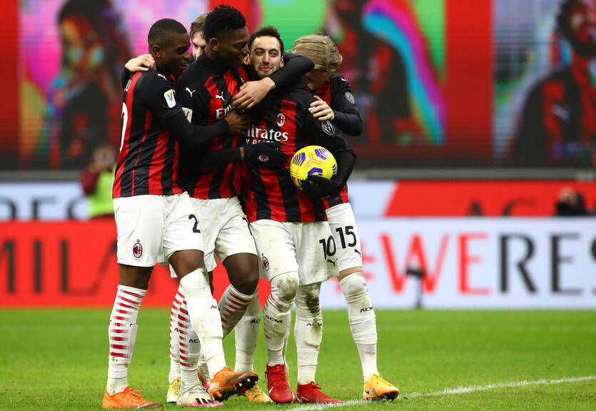 Милан вышел в четвертьфинал Кубка Италии, обыграв Торино