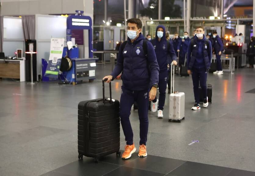 Де Пена показал снежную тренировку Динамо