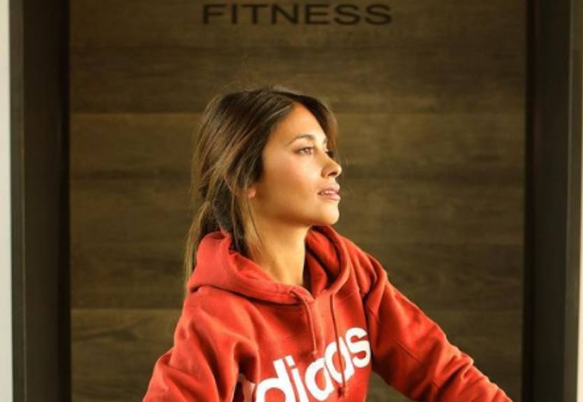 Жена Месси провела тренировку по боксу Жена Месси провела тренировку по боксу