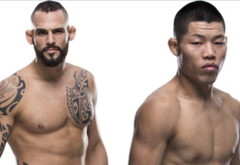 Бойцы UFC красиво почтили память Марадоны на дуэли взглядов