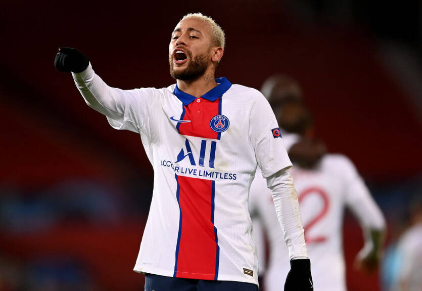 Неймар провел 100 матчей за ПСЖ