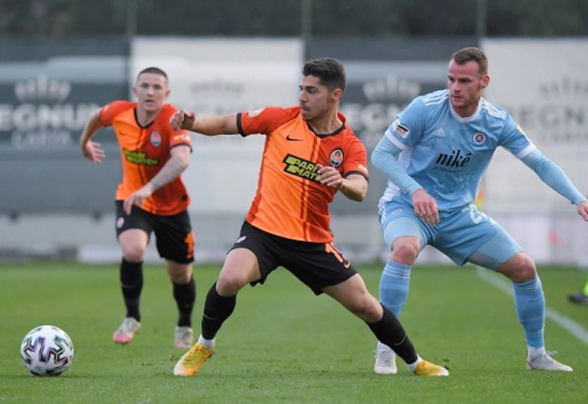 Шахтер уступил братиславскому Словану в контрольном матче