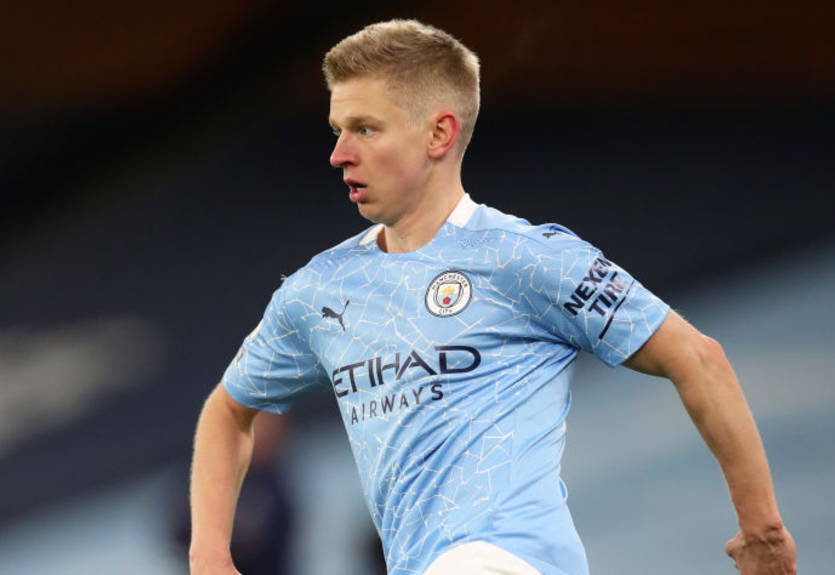 Зинченко - в запасе Манчестер Сити на матч против Бернли (03.02.21)