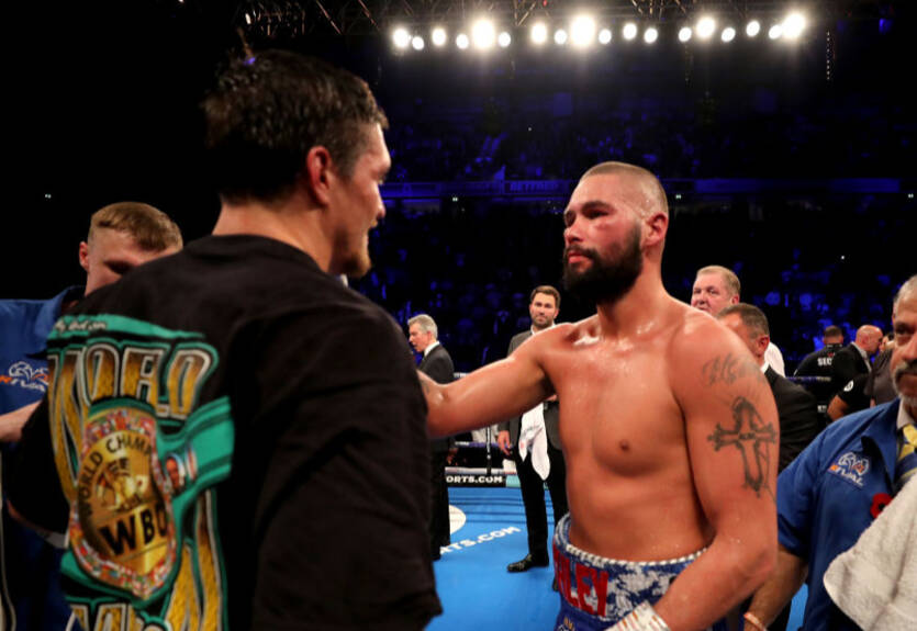 Беллью назвал Усика лучшим боксером своей эпохи Беллью назвал Усика лучшим боксером своей эпохи