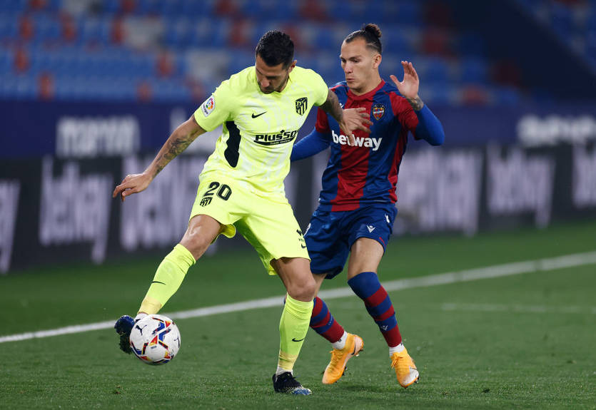Атлетико потерял очки в Ла Лиге, сыграв вничью с Леванте