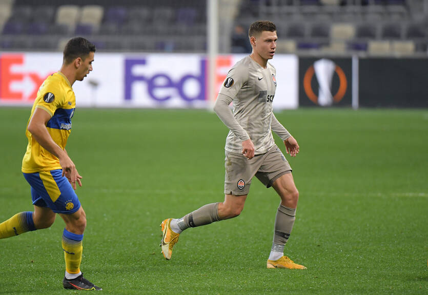 Матвиенко попал в команду недели Лиги Европы по версии WhoScored