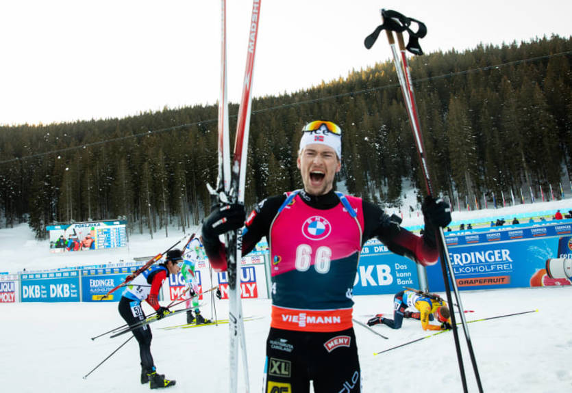 Легрейд выиграл масс-старт и стал четырехкратным чемпионом мира Легрейд выиграл масс-старт и стал четырехкратным чемпионом мира