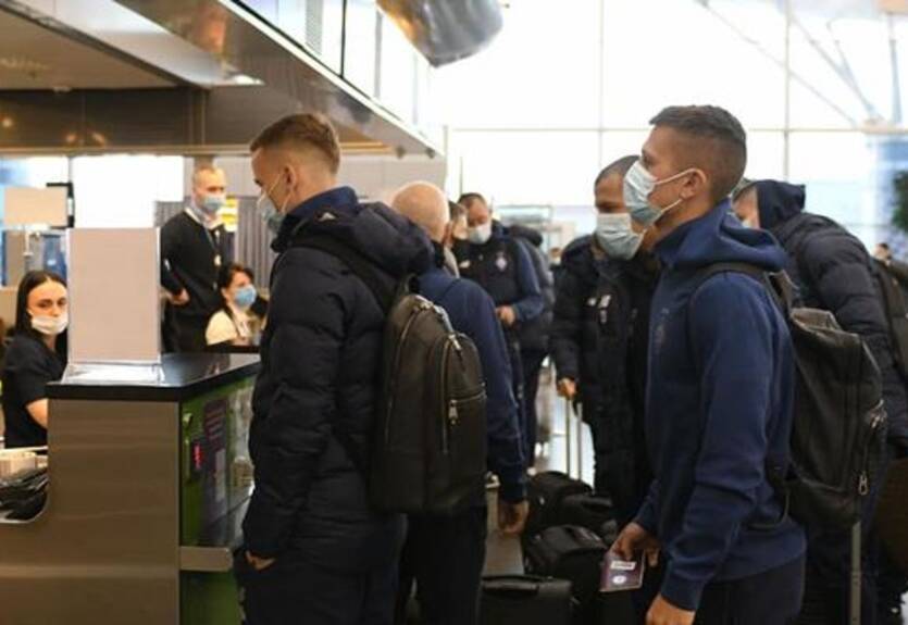 Динамо отправилось в Брюгге на матч Лиги Европы