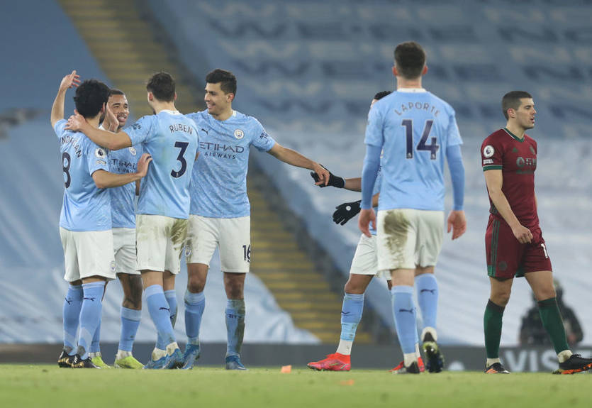 Манчестер Сити - Вулверхэмптон 4:1 видео голов и обзор матча