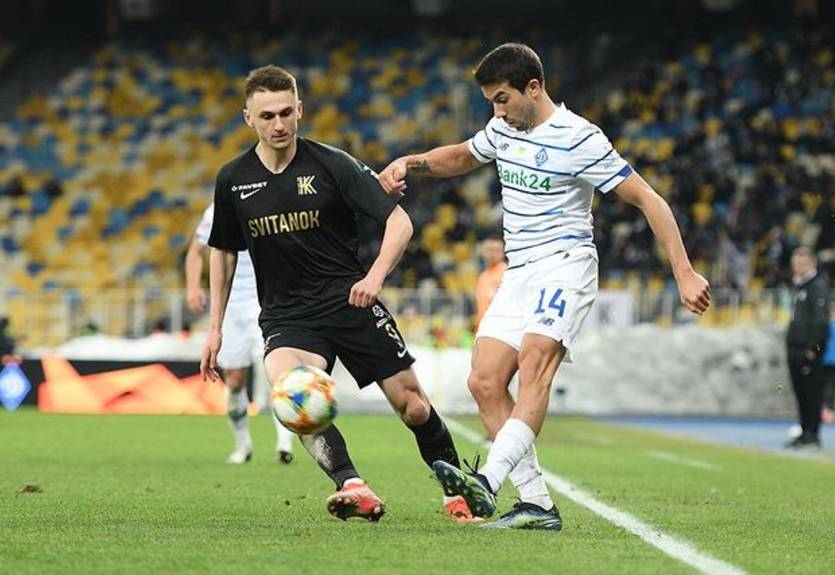 Динамо - Колос 0:0 (4:3 по пен.) обзор матча 1/4 финала Кубка Украины