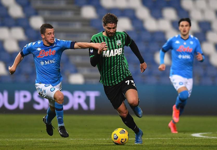 Сассуоло - Наполи 3:3 видео голов и обзор матча чемпионата Италии