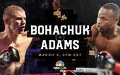 Богачук - Адамс: видео нокаута