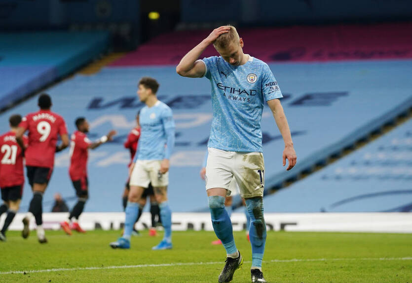 Зинченко: Чувствую себя виноватым перед фанатами Ман Сити