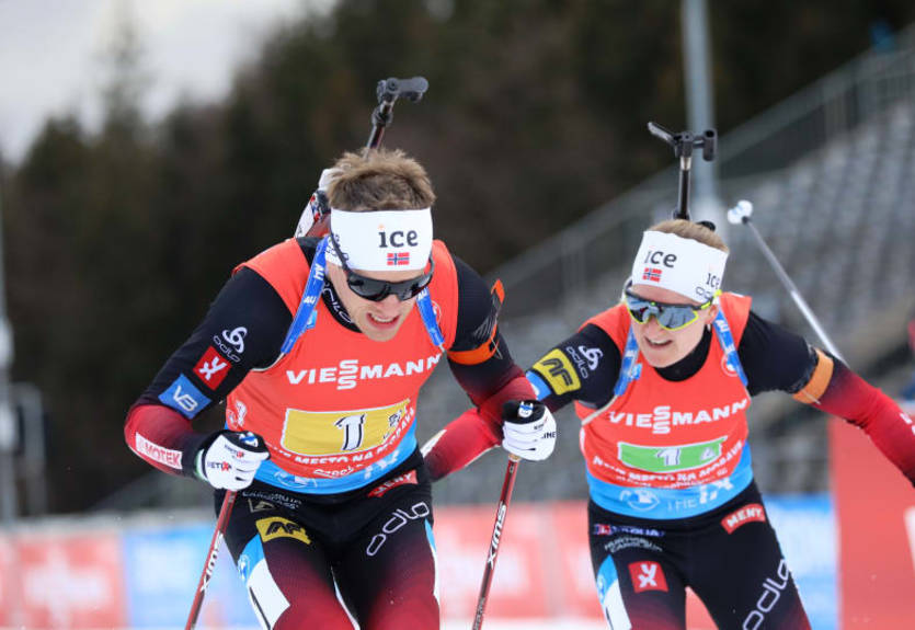 Норвегия без шансов для соперников выиграла смешанную эстафету, Украина - в топ-5