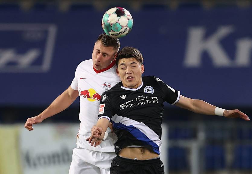 Лейпциг на выезде минимально обыграл Арминию