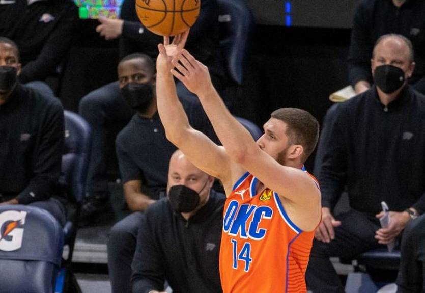 Михайлюк: Пытаюсь вписаться в игру Оклахому, показать лучшую версию себя