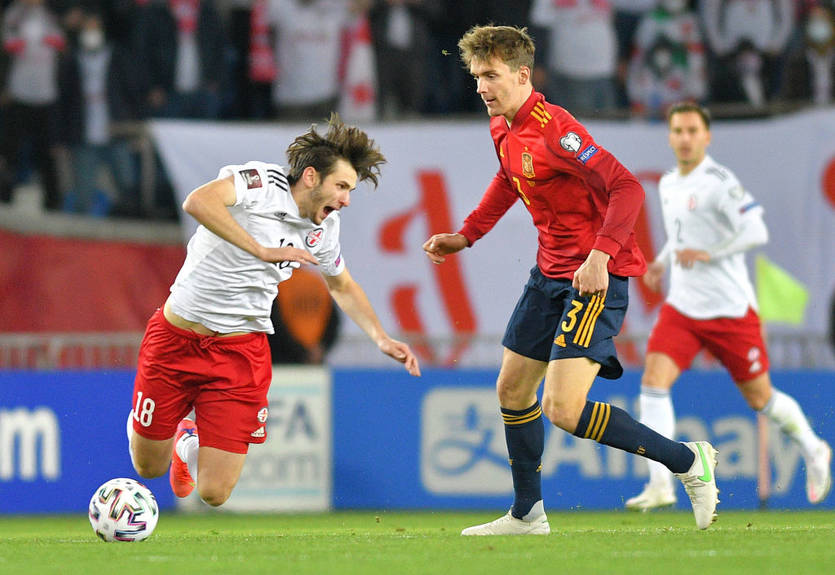 Испания уступает Грузии после первого тайма, они не побеждали в такой ситуации уже 12 лет Испания уступает Грузии после первого тайма, они не побеждали в такой ситуации уже 12 лет