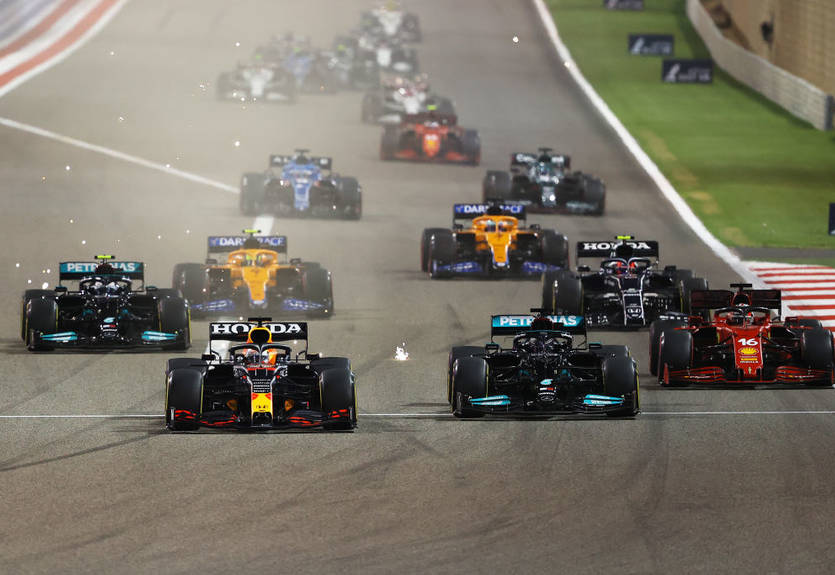 Формула-1: видео лучших моментов Гран-при Бахрейна