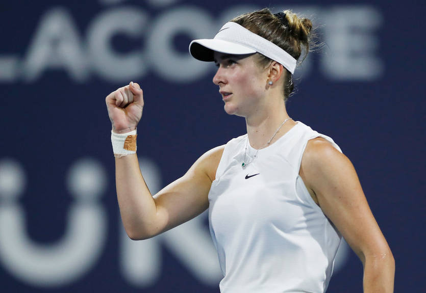 Свитолина вышла в полуфинал турнира в Майами