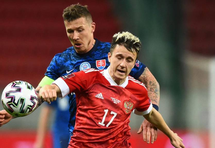 Словакия - Россия 2:1 видео голов и обзор матча Словакия - Россия 2:1 видео голов и обзор матча