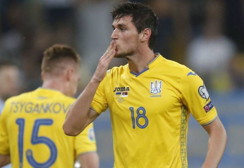 Яремчук сравнялся с Девичем и Калиниченко по голам за сборную