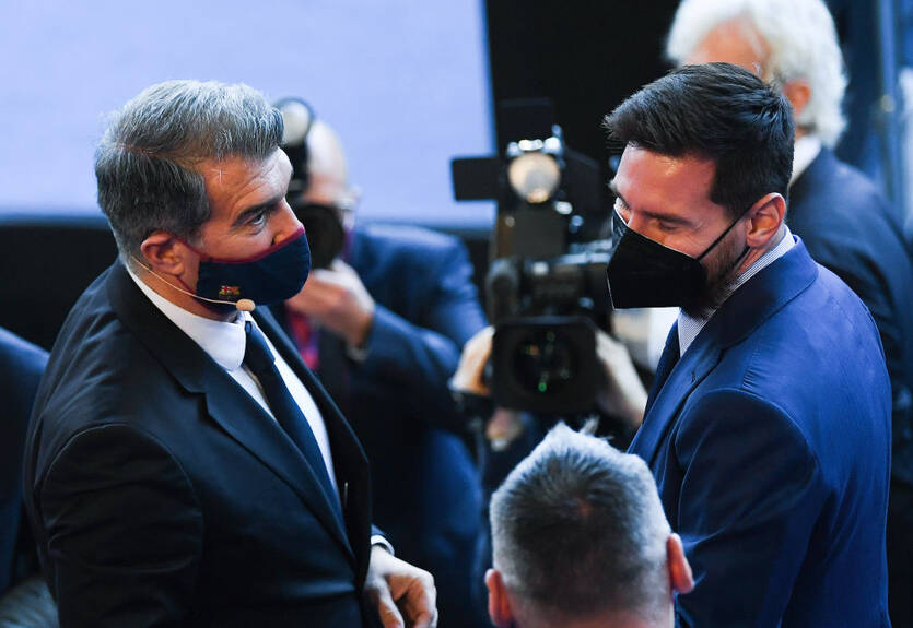 Месси поставил Лапорте условия для продления своего контракта