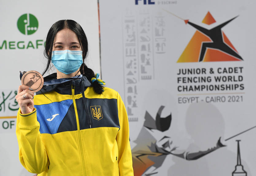 Украинская саблистка завоевала бронзу юниорского ЧМ