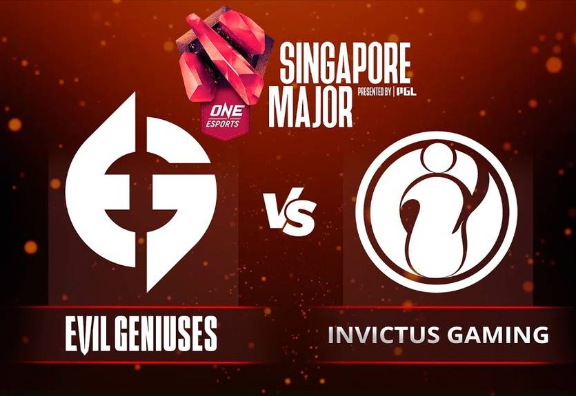 Evil Geniuses - Invictus Gaming: онлайн-трансляция гранд-финала Singapore Major Dota 2