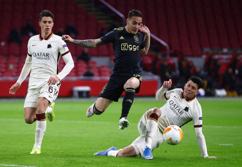 Аякс - Рома 1:2 Видео голов и обзор матча Лиги Европы Аякс - Рома 1:2 Видео голов и обзор матча Лиги Европы