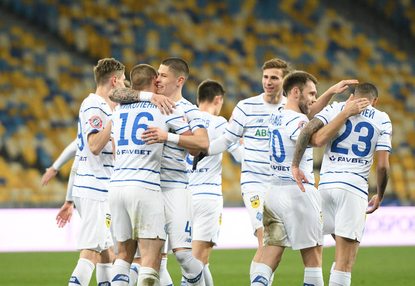 Динамо - Днепр-1: видео голов и обзор матча