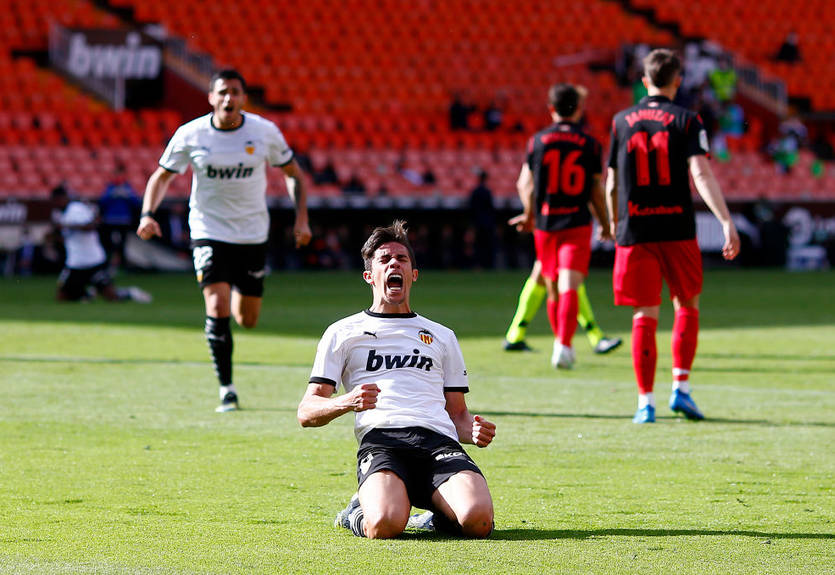 Валенсия в меньшинстве отобрала очки у Реала Сосьедад