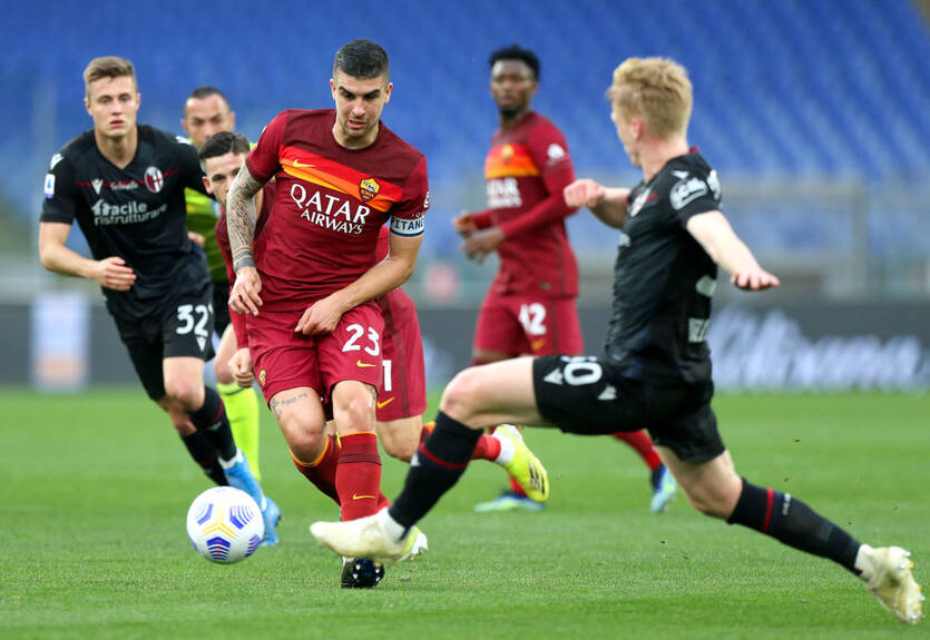 Рома - Болонья 1:0 видео гола и обзор матча чемпионата Италии