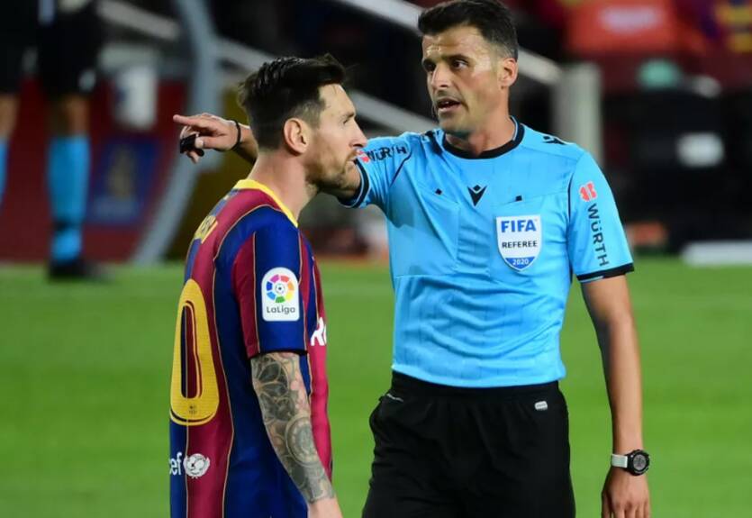 Арбитр матча Реал - Барселона - Месси: Ты не знаешь правила футбола?