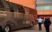 Автобус Реала забросали камнями в Ливерпуле