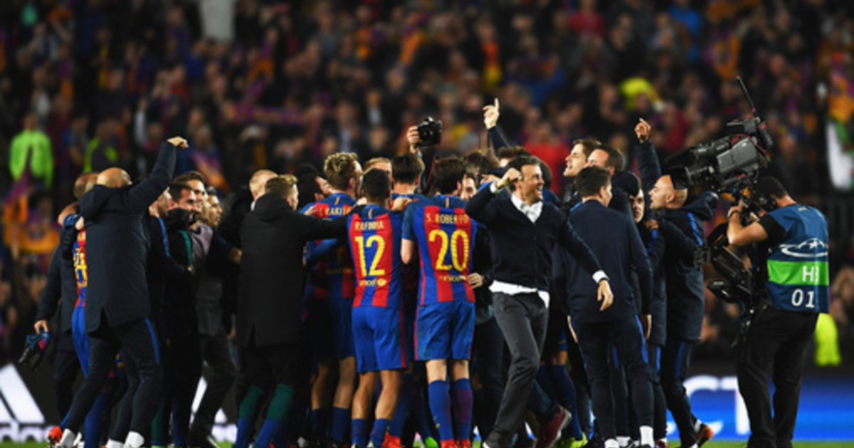 Барселона отпраздновала победу над ПСЖ - iSport.ua