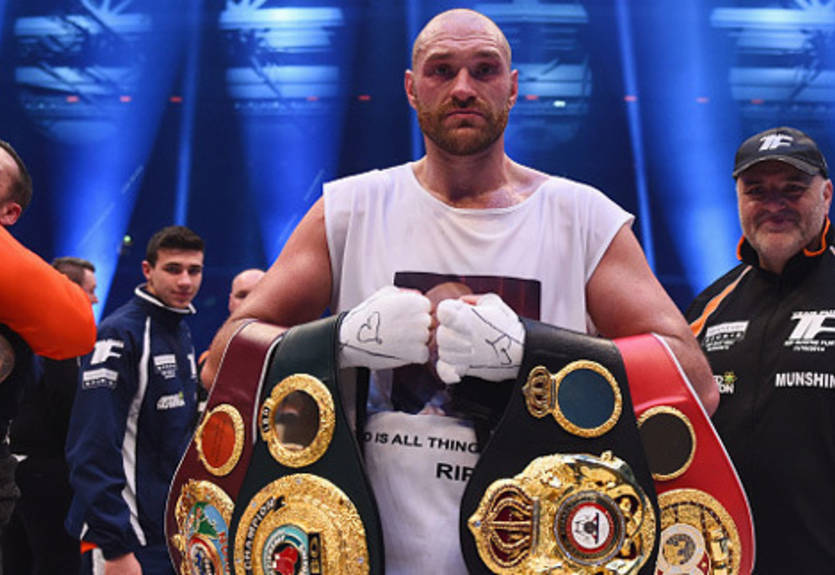 Тайсон Фьюри задумался о бое с Тони Беллью в Ливерпуле