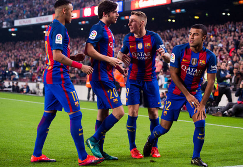 Барселона впервые в истории вышла с одним испанцем в составе