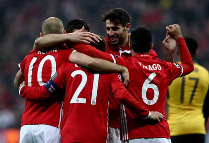 Бавария отправила пять голов в ворота Арсенала