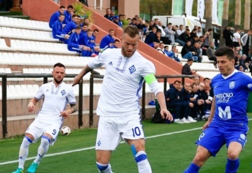 Динамо на последних минутах вырвало победу над Осиеком